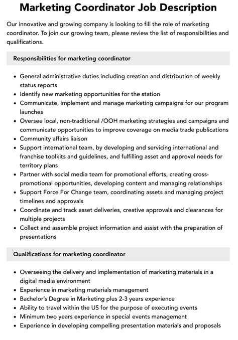 casino marketing coordinator job description|New Marketing Coordinator Casino Jobs (Apply Today) .
